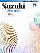 Suzuki Violin School Violin Part Vol 5 Revised Suzuki Shinichi