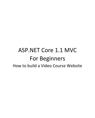 Aspnet Core 11 Mvc For Beginners Jonas Fagerberg