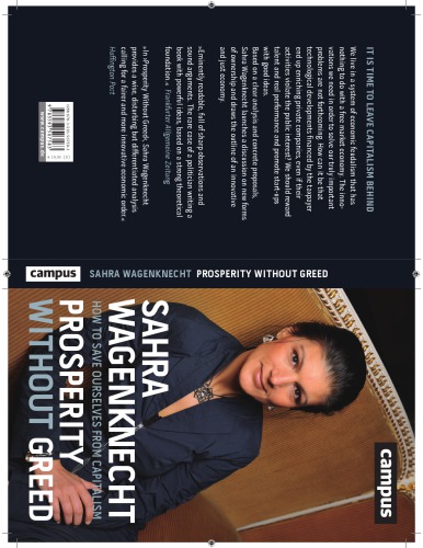 Prosperity Without Greed How To Save Ourselves From Capitalism Sahra Wagenknecht