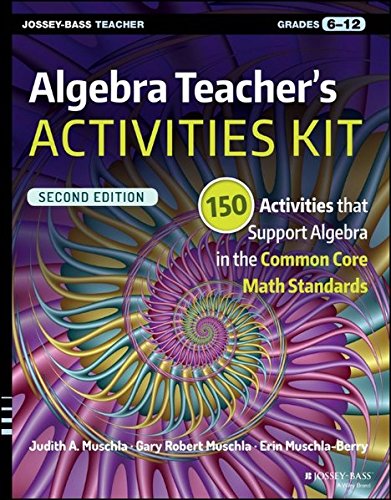 Algebra Teachers Activities Kit 150 Activities That Support Algebra In The Common Core Math Standards Grades 612 2nd Edition Judith A Muschla