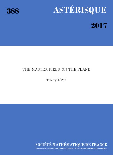 The Master Field On The Plane Thierry Lvy