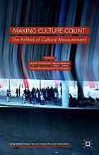 New Directions In Cultural Policy Research Making Culture Count Macdowall