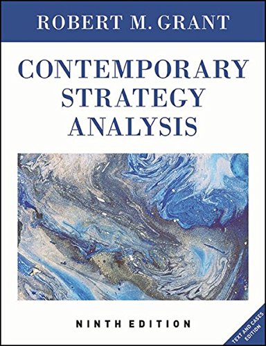 Contemporary Strategy Analysis Text And Cases Edition 9th Edition Robert M Grant