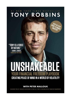 Unshakeable Your Financial Freedom Playbook Tony Robbins Peter Mallouk