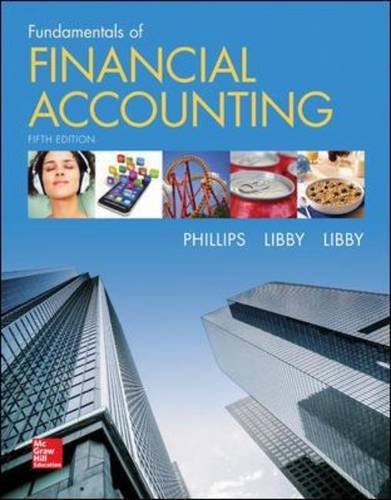 Fundamentals Of Financial Accounting 5th Edition Fred Phillips