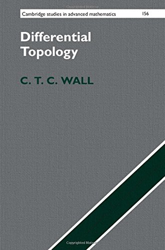 Differential Topology 1st Edition C T C Wall