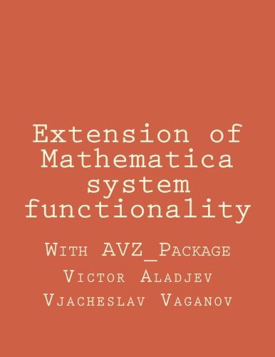 Extension Of Mathematica System Functionality Lrg Victor Z Aladjev
