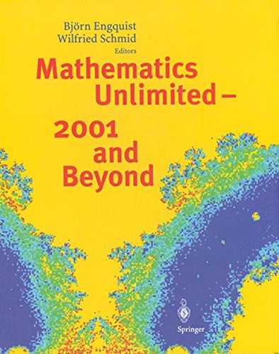 Mathematics Unlimited 2001 And Beyond Reprint Björn Engquist