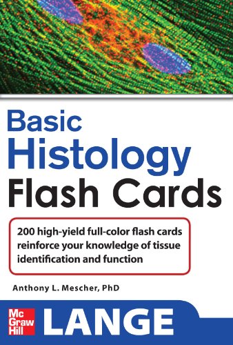 Lange Basic Histology Flash Cards 1st Edition Anthony Mescher