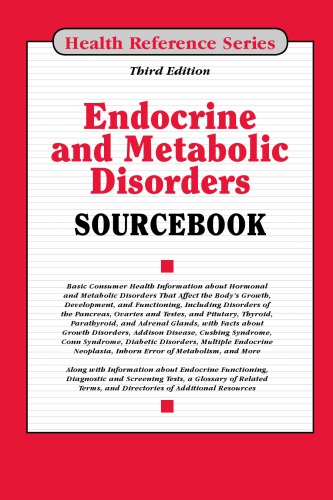 Endocrine And Metabolic Disorders 3rd Edition Coll