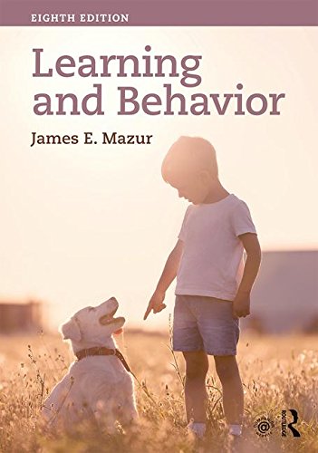 Learning Behavior 8th Edition James E Mazur