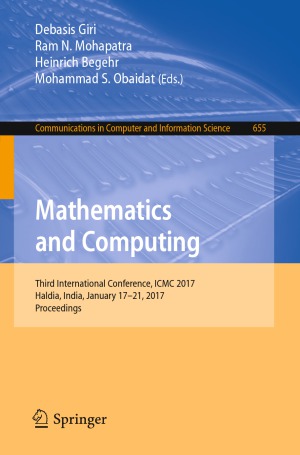 Mathematics And Computing Debasis Giri Et Al Eds