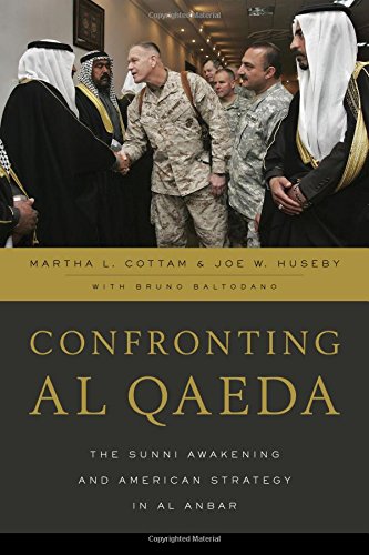 Confronting Al Qaeda The Sunni Awakening And American Strategy In Al Anbar Martha L Cottam