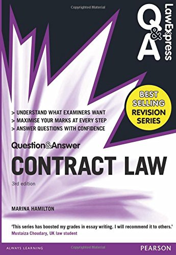 Contract Law Qa Revision Guide 3rd Marina Hamilton