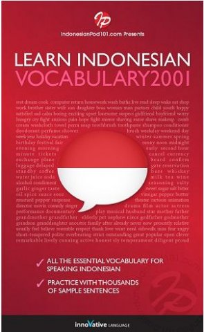 Learn Indonesian Vocabulary2001 Innovative Language