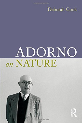 Adorno On Nature 1st Edition Deborah Cook