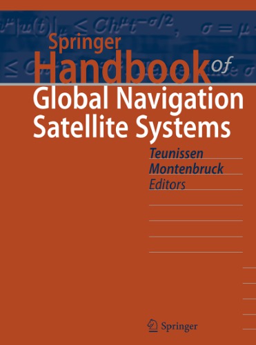 Springer Handbook Of Global Navigation Satellite Systems Peter Jg Teunissen