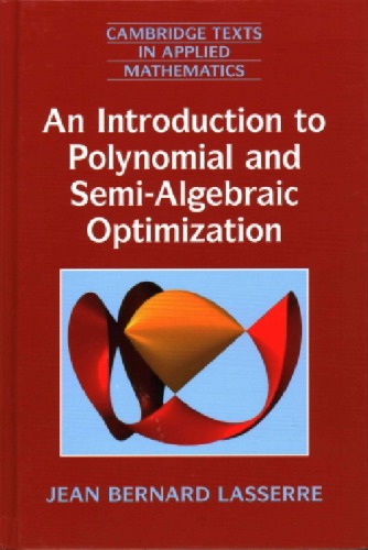 An Introduction To Polynomial And Semialgebraic Optimization Jean Bernard Lasserre