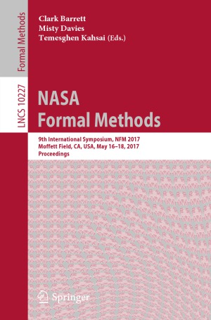 Nasa Formal Methods Clark Barrett And Misty Davies