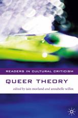 Queer Theory Iain Morland Annabelle Willox Eds