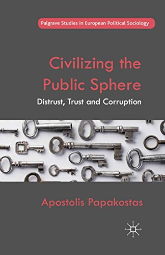 Civilizing The Public Sphere Distrust Trust And Corruption Apostolis Papakostas Auth