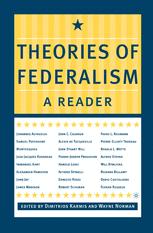 Theories Of Federalism A Reader 1st Edition Dimitrios Karmis