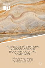 The Palgrave International Handbook Of Higher Education Policy And Governance 1st Edition Jeroen Huisman