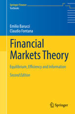 Financial Markets Theory Equilibrium Efficiency And Information 2nd Edition Emilio Barucci