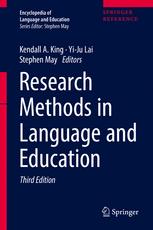 Research Methods In Language And Education 3rd Edition Kendall A King