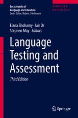Language Testing And Assessment 3rd Edition Elana Shohamy Iair G Or