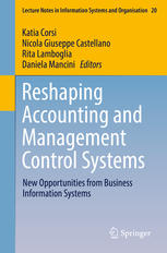 Reshaping Accounting And Management Control Systems New Opportunities From Business Information Systems 1st Edition Katia Corsi
