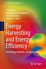 Energy Harvesting And Energy Efficiency Technology Methods And Applications 1st Edition Nicu Bizon