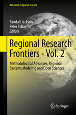 Regional Research Frontiers Vol 2 Methodological Advances Regional Systems Modeling And Open Sciences 1st Edition Randall Jackson