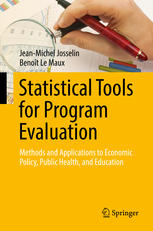 Statistical Tools For Program Evaluation Methods And Applications To Economic Policy Public Health And Education 1st Edition Jeanmichel Josselin
