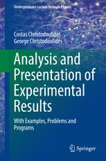 Analysis And Presentation Of Experimental Results With Examples Problems And Programs 1st Edition Costas Christodoulides
