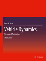 Vehicle Dynamics Theory And Application 3rd Edition Reza N Jazar Auth