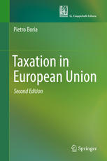 Taxation In European Union 2nd Edition Pietro Boria Auth