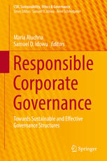 Responsible Corporate Governance Towards Sustainable And Effective Governance Structures 1st Edition Maria Aluchna