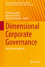 Dimensional Corporate Governance An Inclusive Approach 1st Edition Nicholas Capaldi