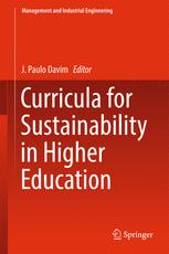 Curricula For Sustainability In Higher Education 1st Edition J Paulo Davim