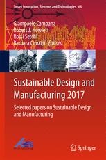 Sustainable Design And Manufacturing 2017 Selected Papers On Sustainable Design And Manufacturing 1st Edition Giampaolo Campana