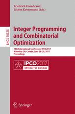 Integer Programming And Combinatorial Optimization 19th International Conference Ipco 2017 Waterloo On Canada June 2628 2017 Proceedings 1st Edition Friedrich Eisenbrand
