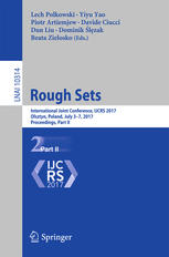 Rough Sets International Joint Conference Ijcrs 2017 Olsztyn Poland July 37 2017 Proceedings Part Ii 1st Edition Lech Polkowski