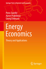 Energy Economics Theory And Applications 1st Edition Peter Zweifel