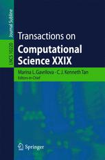 Transactions On Computational Science Xxix 1st Edition Marina L Gavrilova