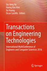 Transactions On Engineering Technologies International Multiconference Of Engineers And Computer Scientists 2016 1st Edition Sioiong Ao