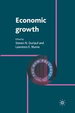 Economic Growth 1st Edition Steven N Durlauf Lawrence E Blume Eds