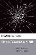 Debating Gun Control How Much Regulation Do We Need D Degrazia