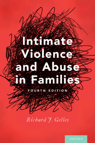 Intimate Violence And Abuse In Families Fourth Edition Gelles