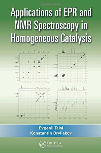 Applications Of Epr And Nmr Spectroscopy In Homogeneous Catalysis 1st Edition Bryliakov
